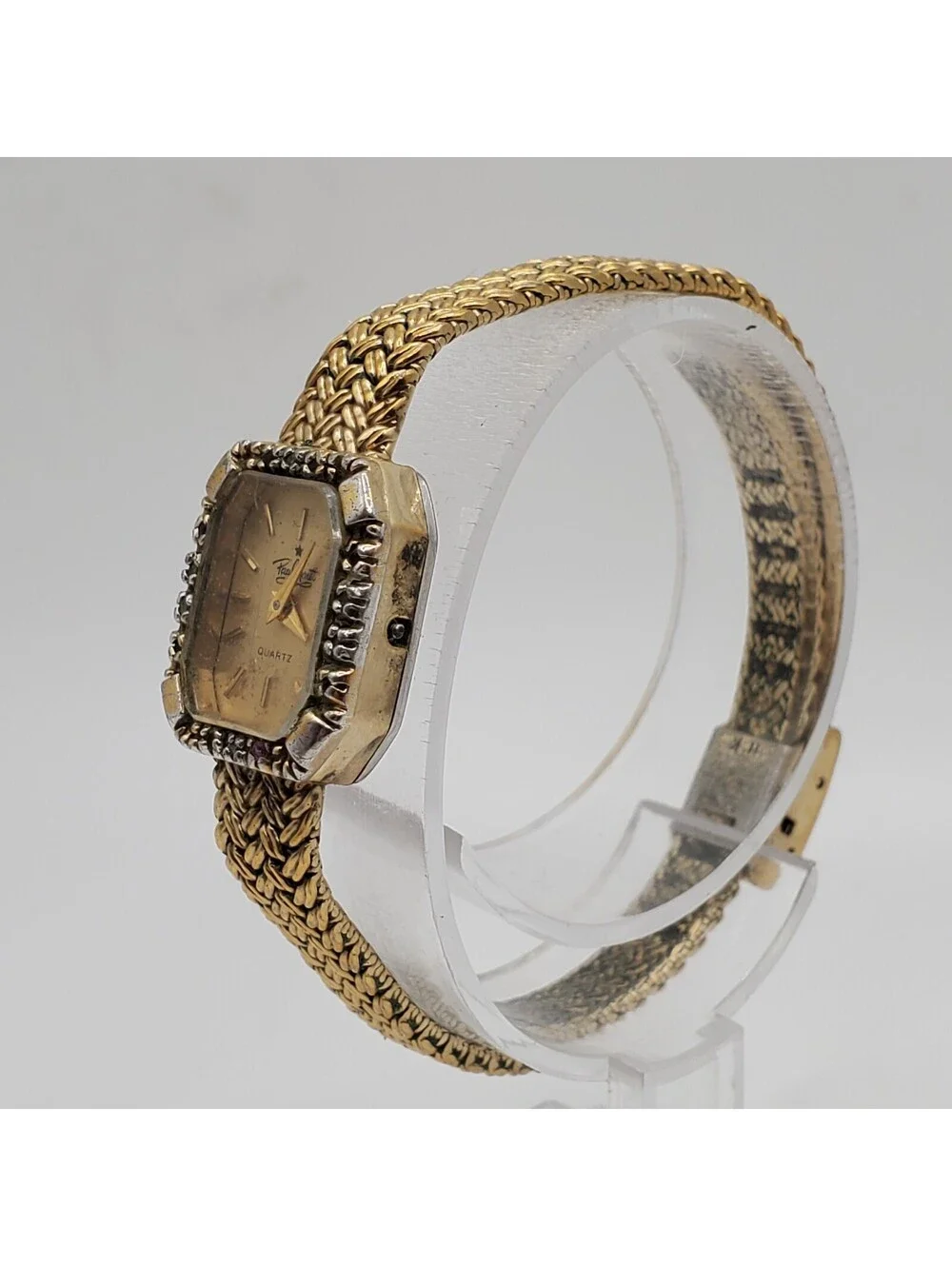 Vintage Paul Maret Quartz Womens Watch  15mm For Parts Or Repair
